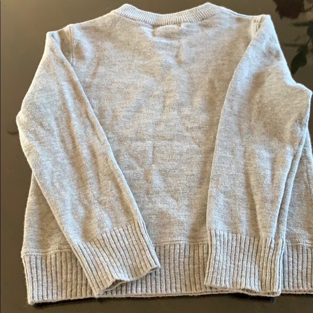 Gray sweater